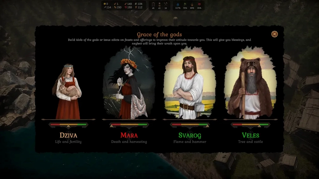 Градостроительный симулятор «Grimgrad» созданный совместно со студией Juvty Worlds